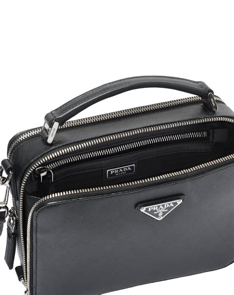 prada shoulder pattina black saffiano leather cross body bag|prada saffiano leather shoulder bag.